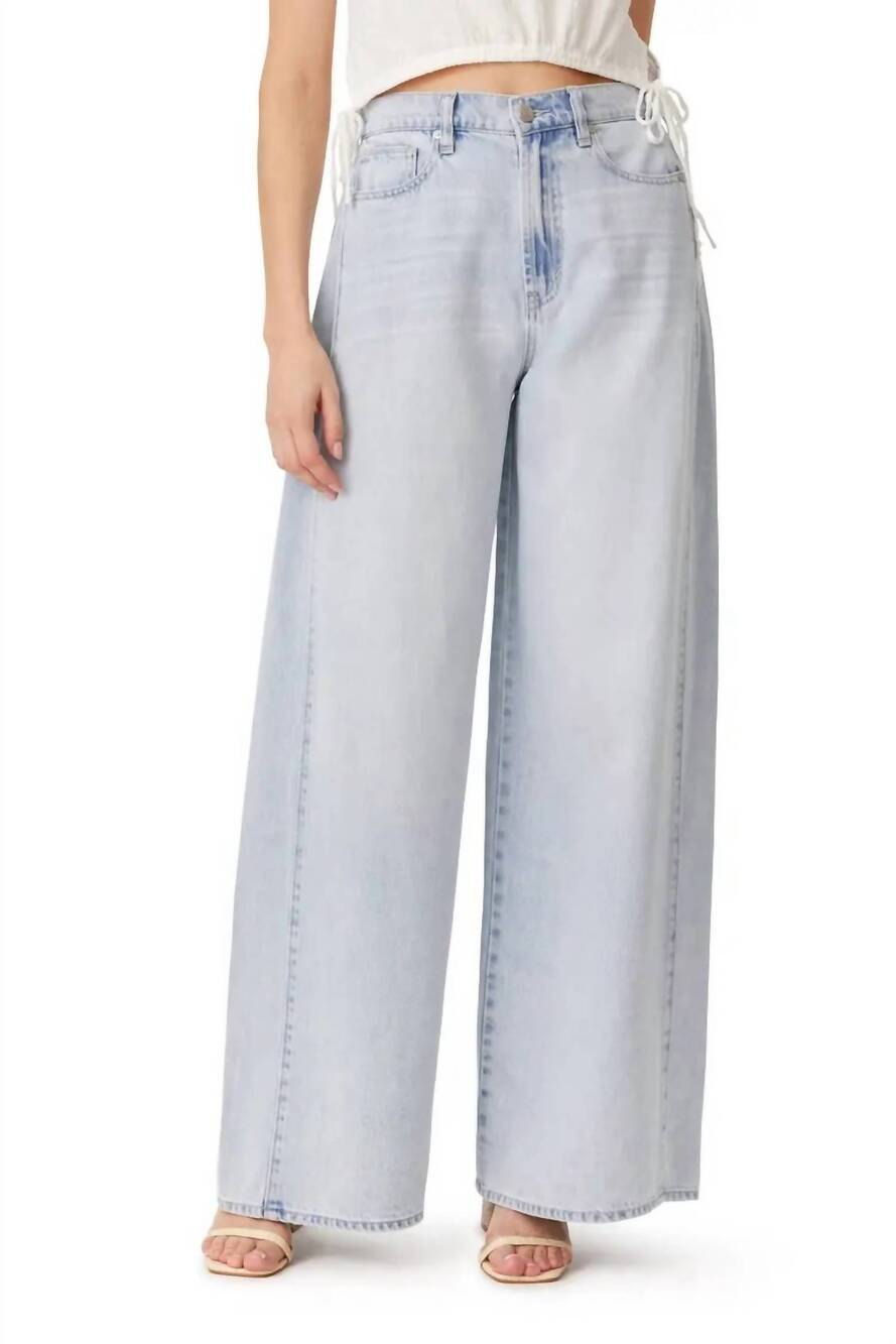 NEW HABITUAL low slung wide leg pants in glacier